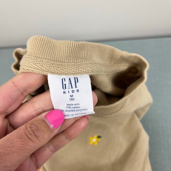 Gap Kids Graphic Sweatshirt Ditsy Multi Floral M 8 - Picture 5 of 9